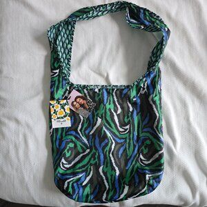 NWT Diane Von Furstenberg x Target Reversible Market Bag Arrow Geo / Disco Zebr